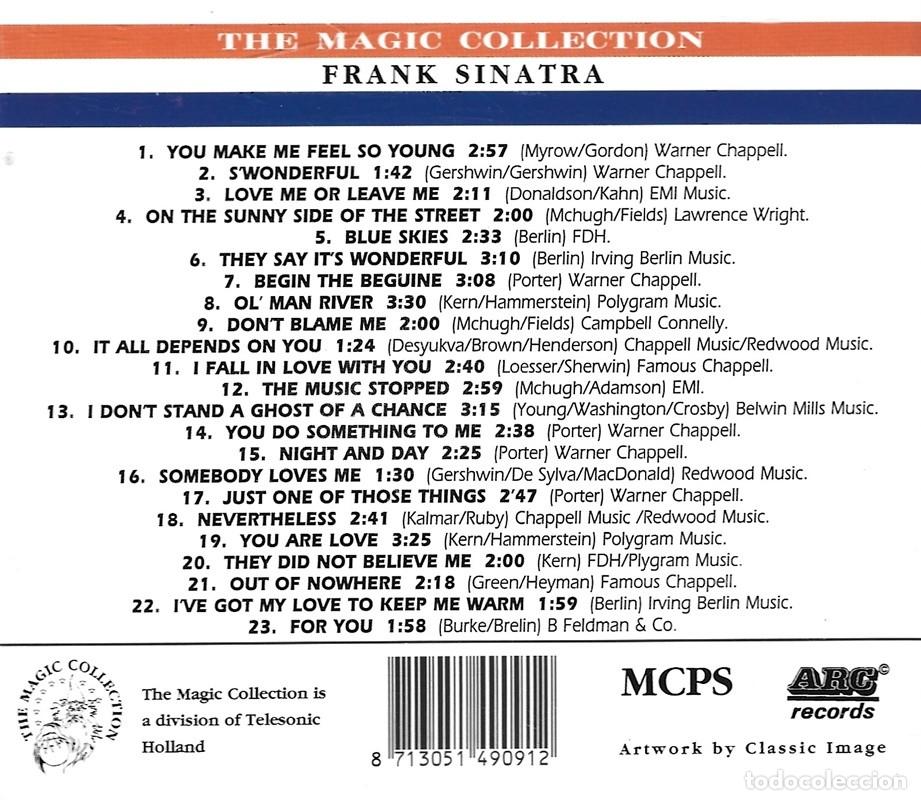 CDs de m&uacute;sica: FRANK SINATRA &uml;THE MAGIC COLLECTION&uml; - Foto 2