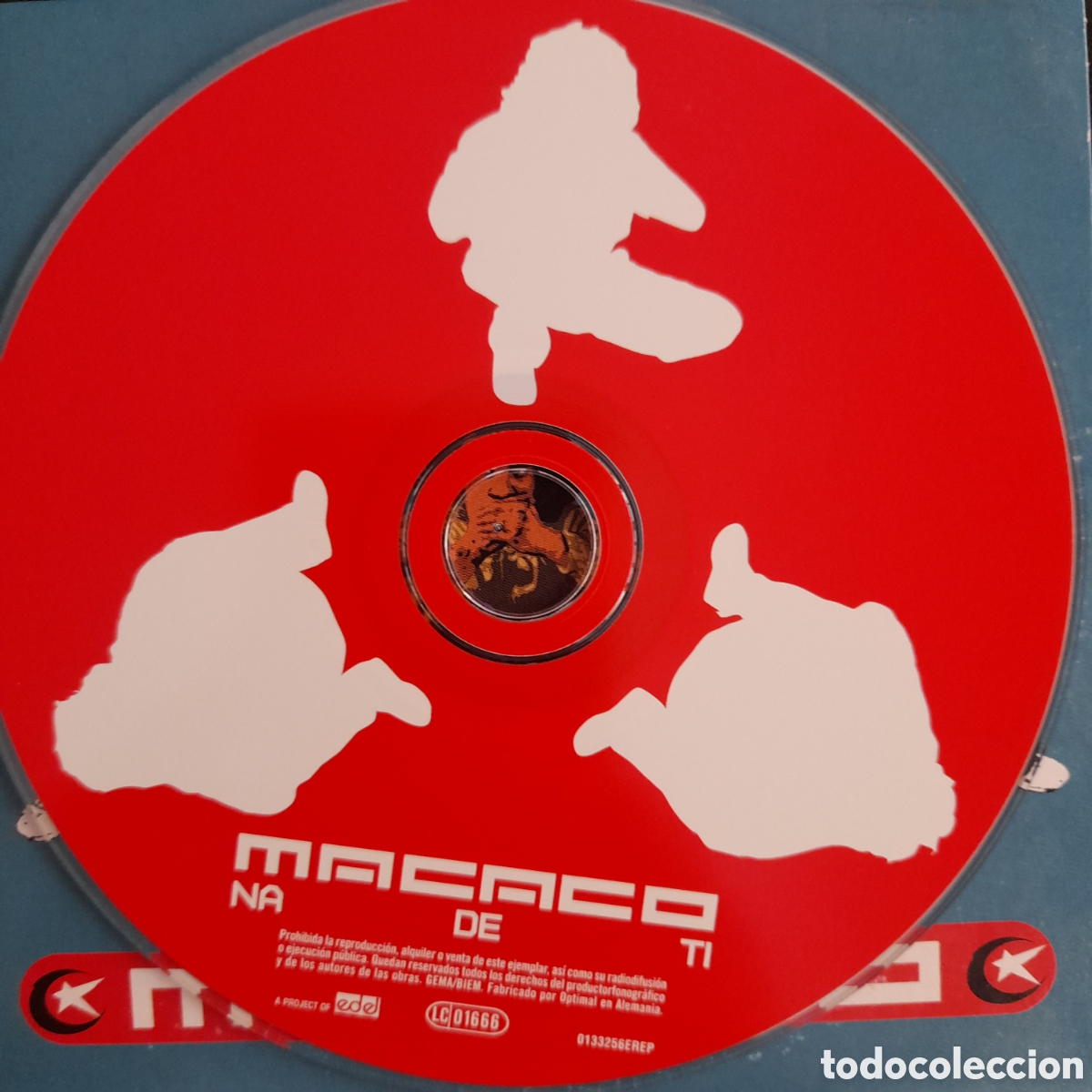 CDs de m&uacute;sica: Macaco &ndash; Na De Ti. 2001. CD, Single, Promo - Foto 3