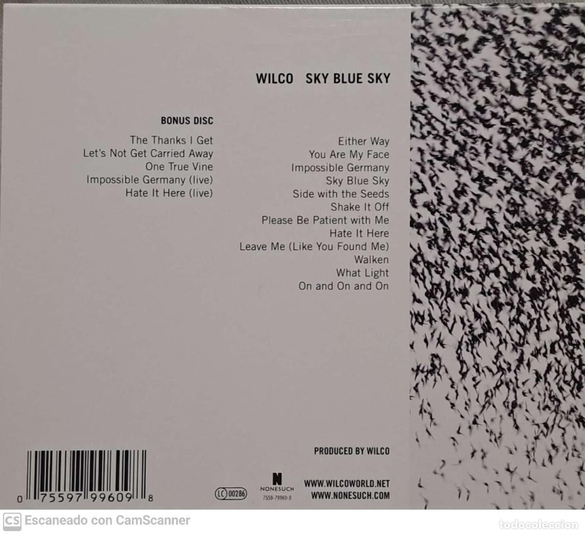 CDs de m&uacute;sica: Wilco &lrm;&ndash; Sky Blue Sky - Foto 2
