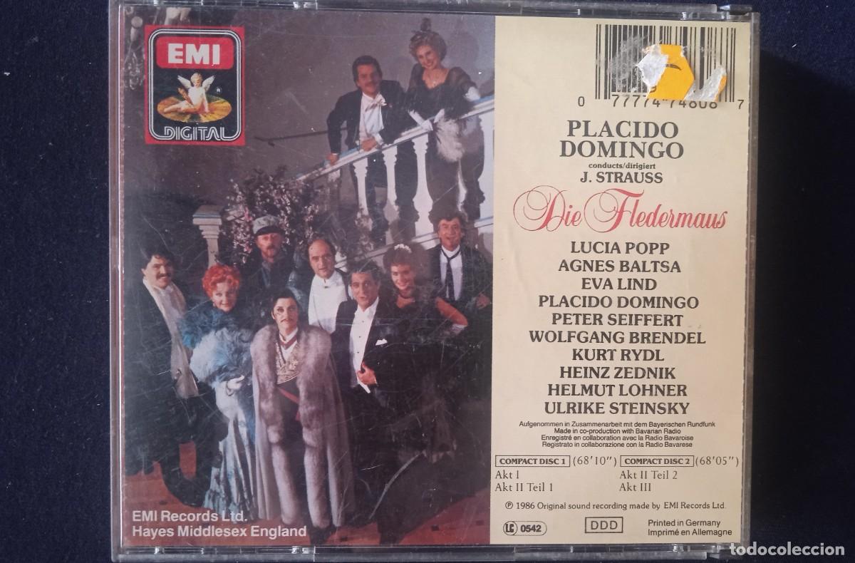 CDs de m&uacute;sica: Doble CD Pl&aacute;cido Domingo. - Foto 2