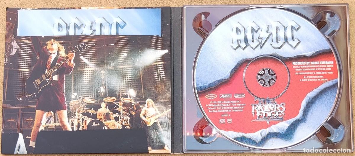 CDs de m&uacute;sica: AC-DC - THE RAZORS EDGE (CD) 2003 - 12 TEMAS - DIGIPACK - Foto 2