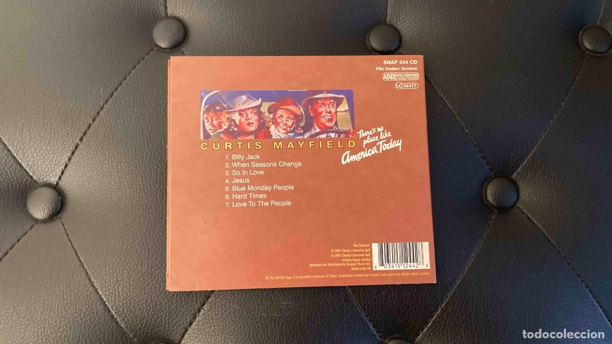 CDs de m&uacute;sica: 2 CDS. Curtis Mayfield - Foto 3