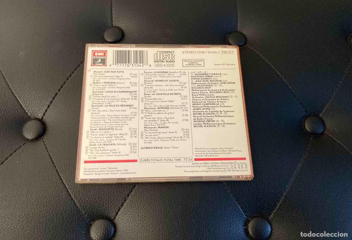 CDs de m&uacute;sica: CD. Alfredo Kraus. Opera arias - Foto 2