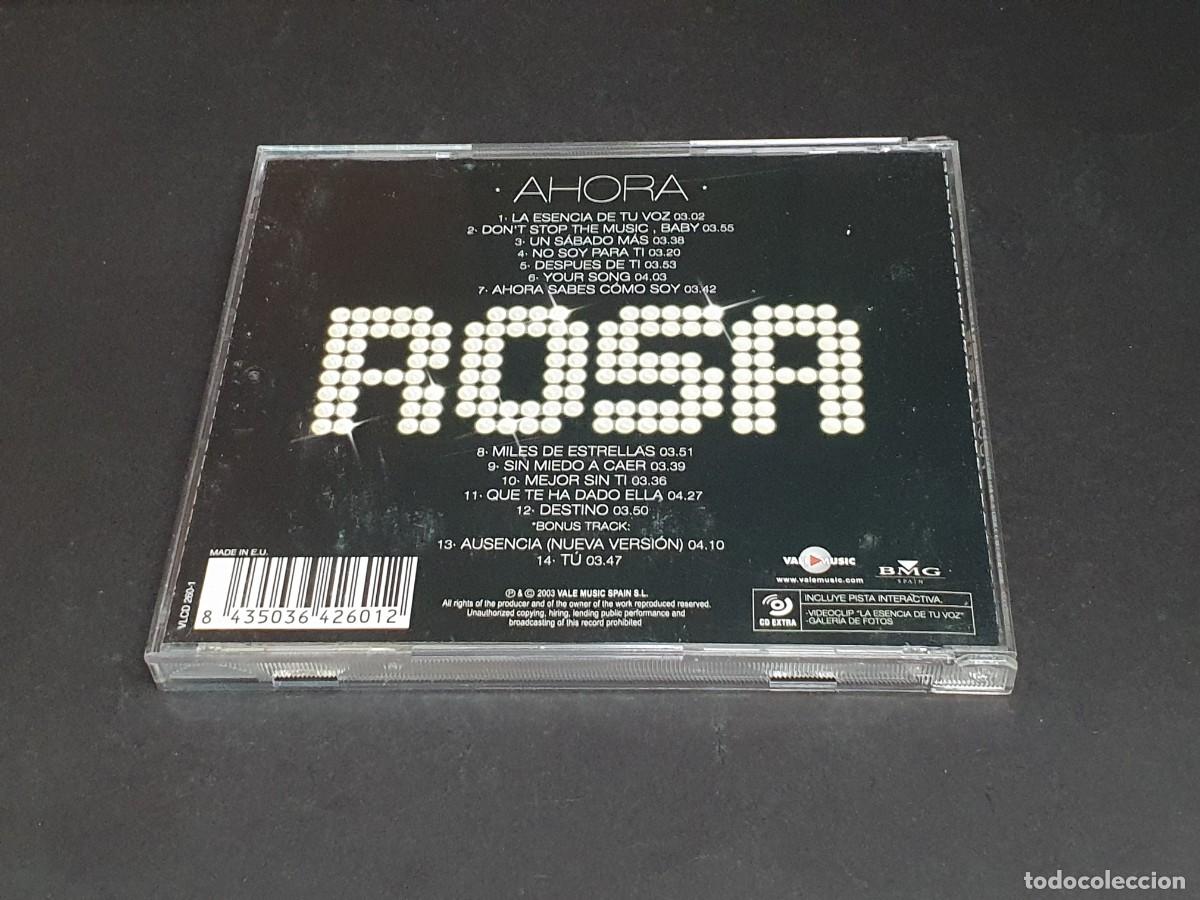 CDs de m&uacute;sica: CD ROSA - AHORA - 2003 - Foto 3