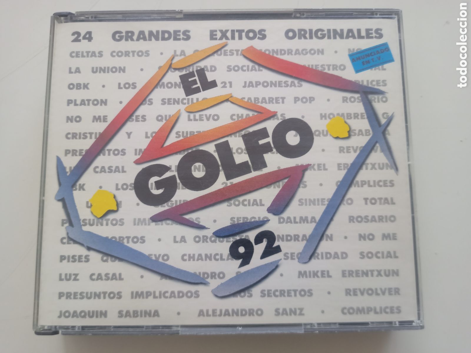 CDs de m&uacute;sica: El Golfo 92 - 2 cds - Foto 1