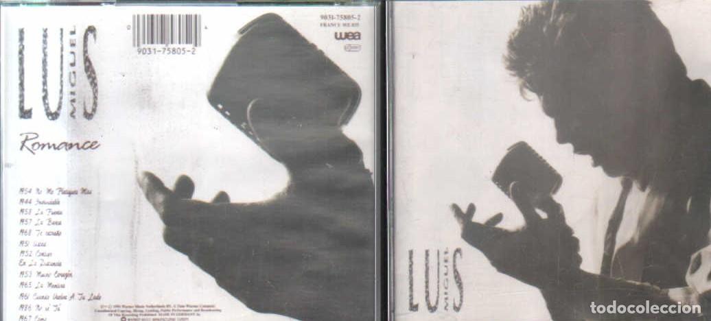 CDs de m&uacute;sica: ROMANCE. LUIS MIGUEL. CD-SOLEXT-1243 - Foto 1