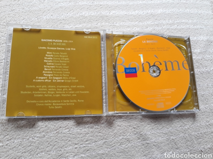 CDs de m&uacute;sica: LA BOH&Egrave;ME - PUCCINI - DECCA 2 CD - Foto 2