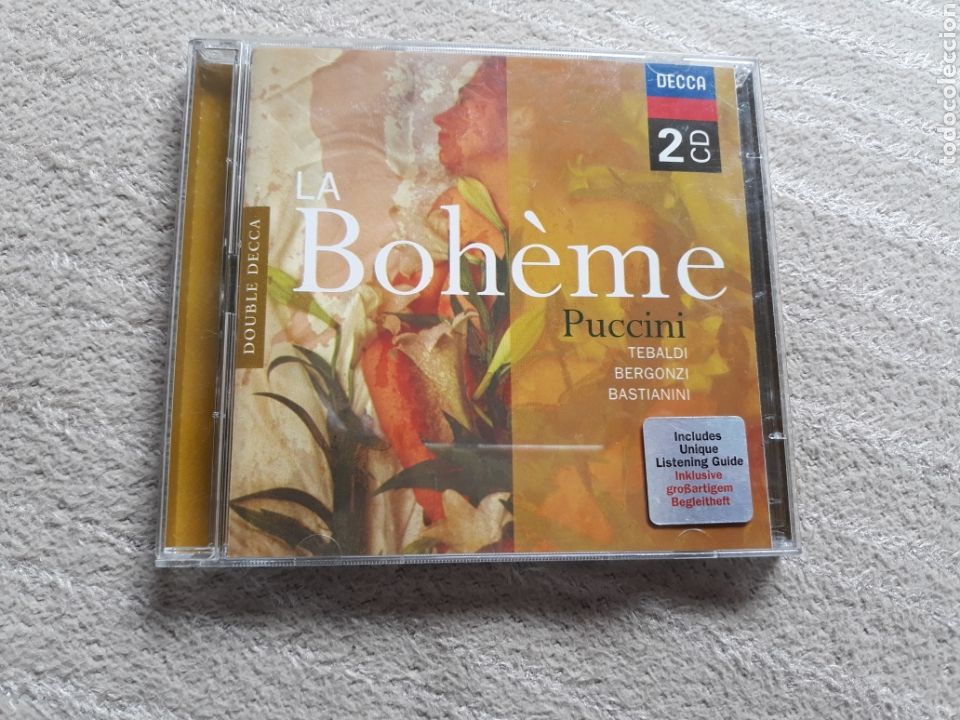 CDs de m&uacute;sica: LA BOH&Egrave;ME - PUCCINI - DECCA 2 CD - Foto 1