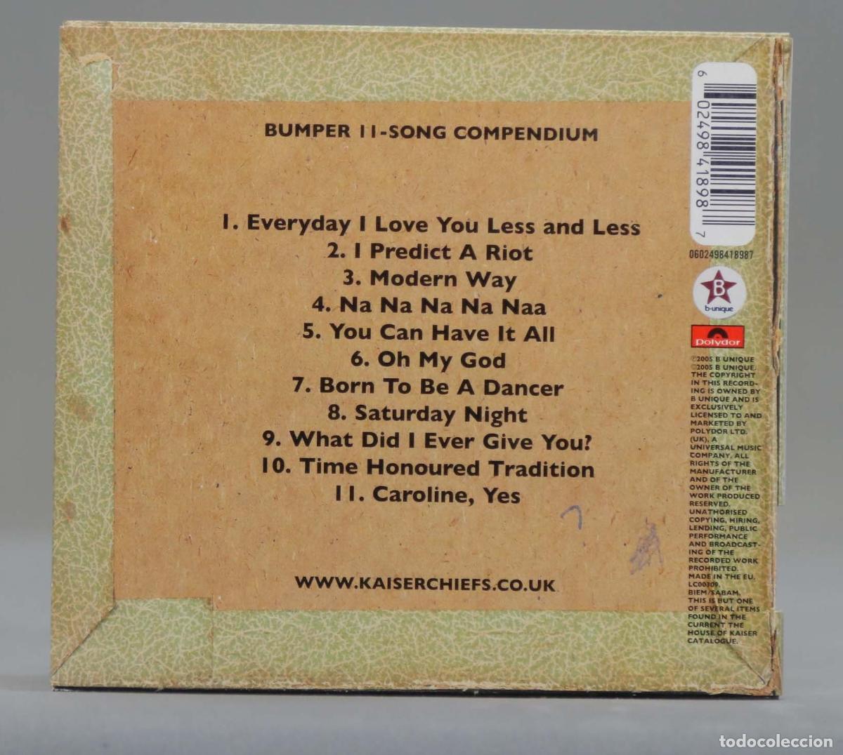 CDs de m&uacute;sica: CD. Kaiser Chiefs &ndash; Employment - Foto 2