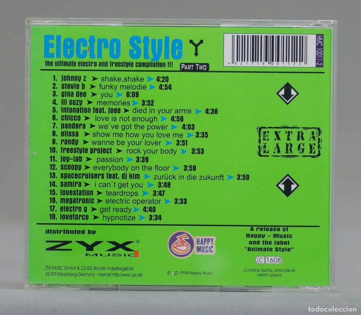 CDs de m&uacute;sica: CD. ELECTRO STLYE. PART TWO - Foto 2
