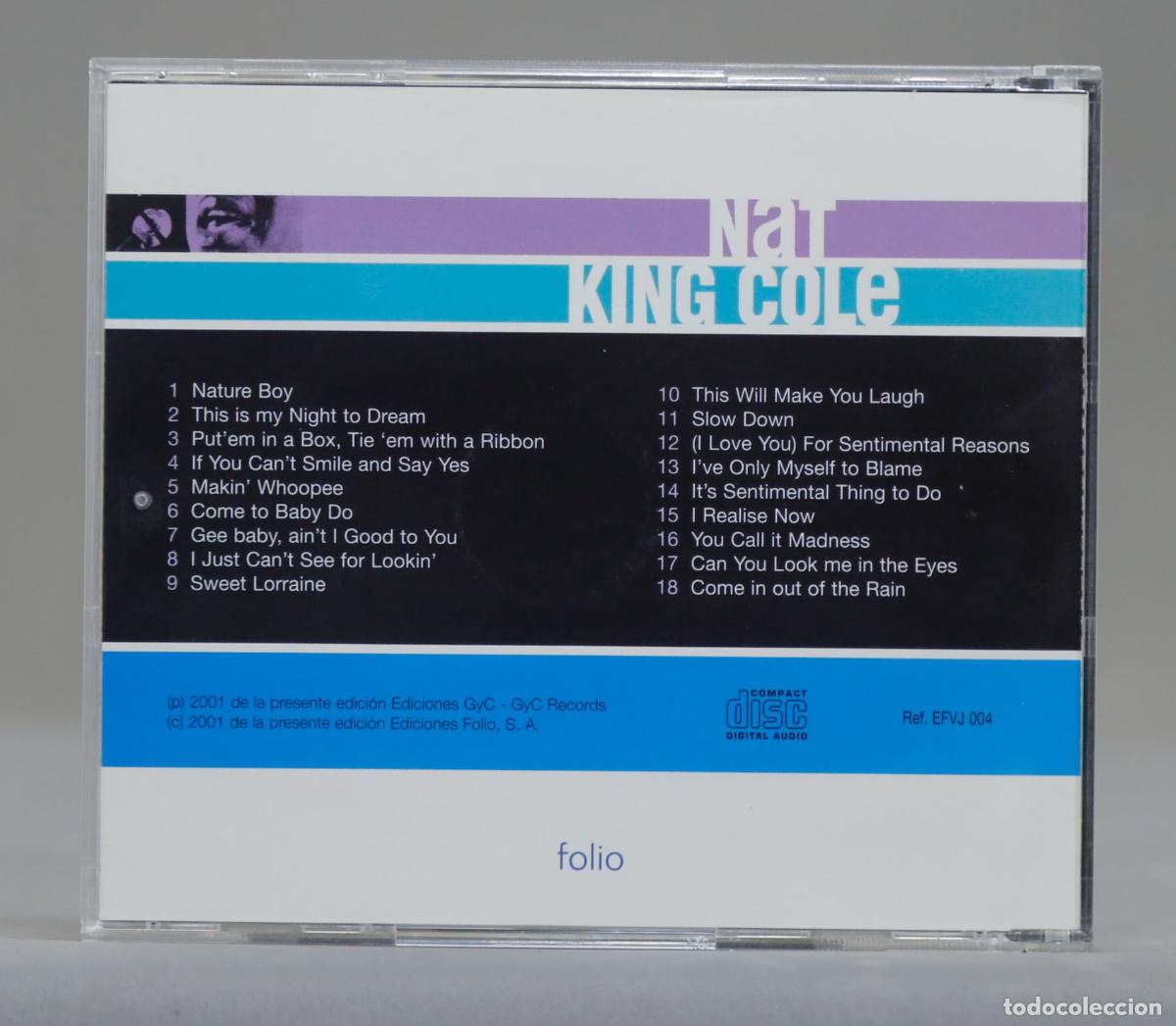 CDs de m&uacute;sica: CD. Nat King Cole &ndash; Vocal Jazz - Foto 2