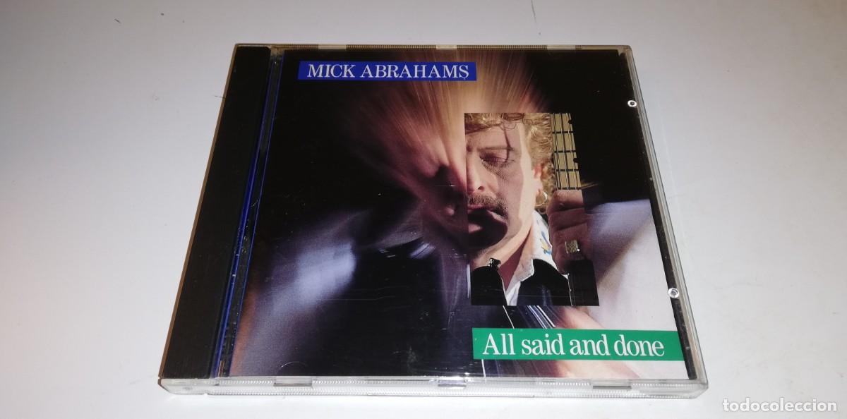 CDs de m&uacute;sica: P- Mick Abrahams - All Said And Done (CD) - Foto 1