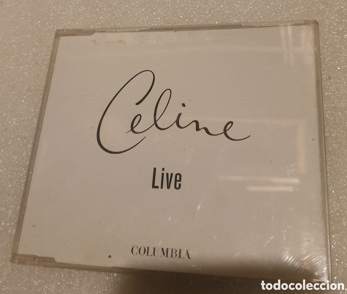 CDs de m&uacute;sica: Celine Dion - live. Cd single - Foto 1