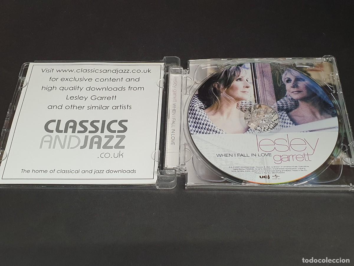 CDs de m&uacute;sica: CD LESLEY GARRETT - WHEN I FALL IN LOVE - 2007 - Foto 2
