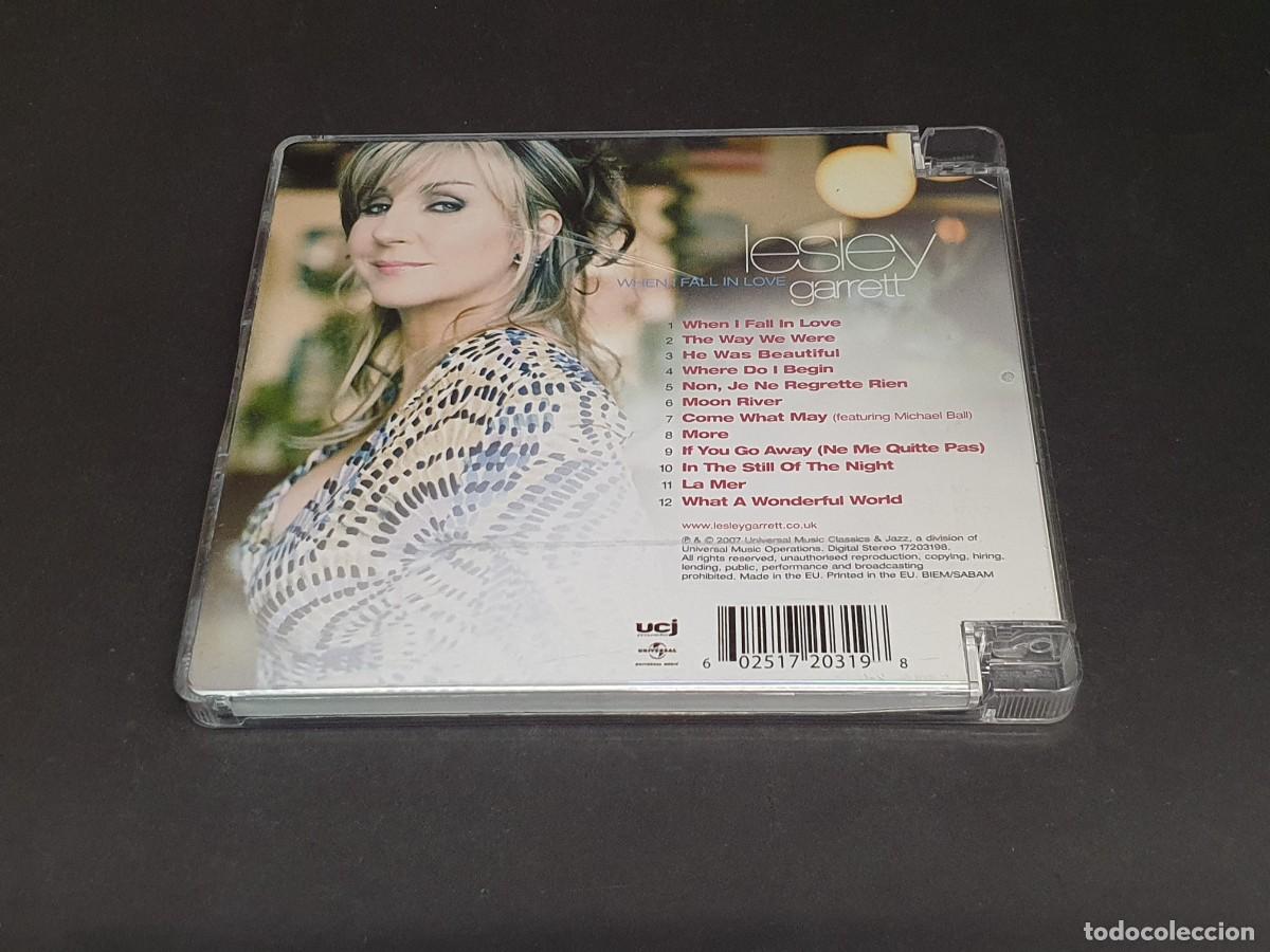 CDs de m&uacute;sica: CD LESLEY GARRETT - WHEN I FALL IN LOVE - 2007 - Foto 3