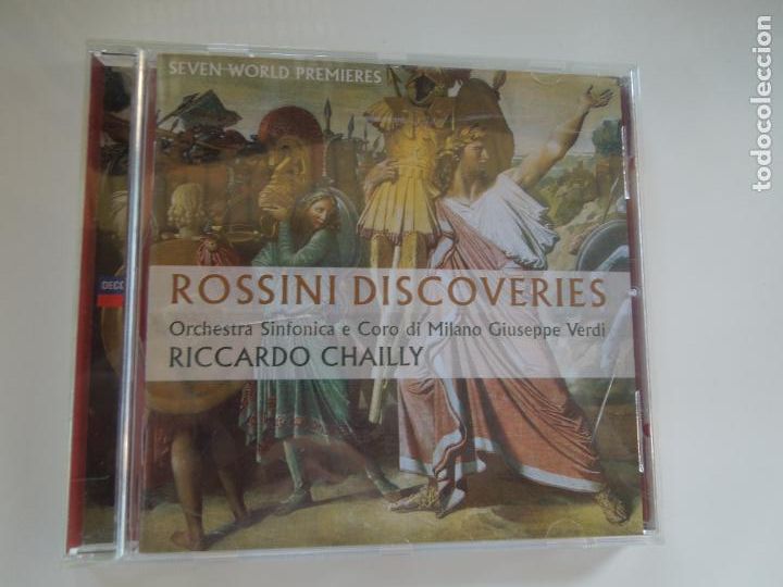CDs de m&uacute;sica: ROSSINI DISCOVERIES - RICARDO CHAILLY - CD+LIBRETO - Foto 1