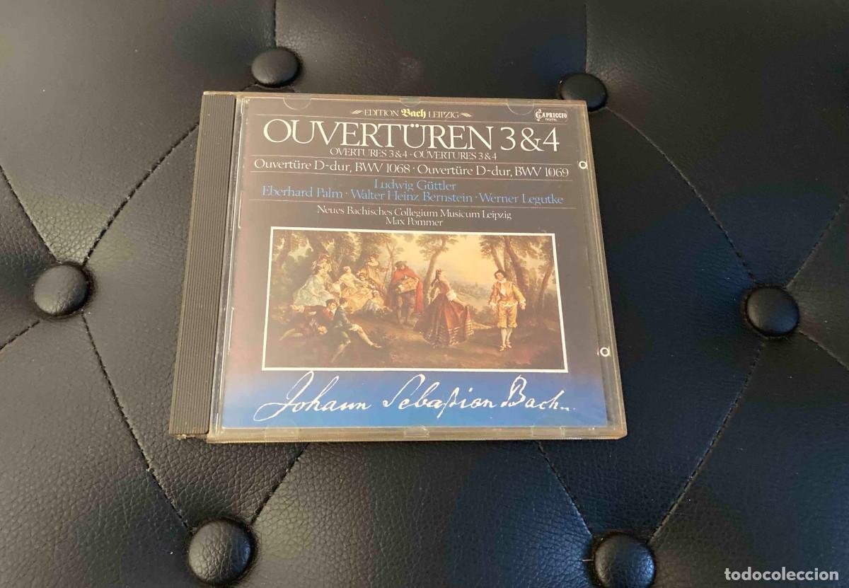 CDs de m&uacute;sica: CD. Max Pommer. Overt&uuml;ren 3&4 Bach - Foto 1
