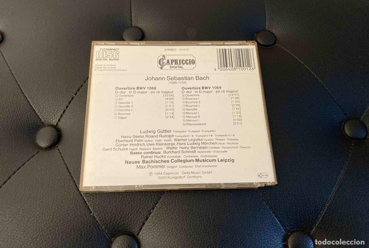 CDs de m&uacute;sica: CD. Max Pommer. Overt&uuml;ren 3&4 Bach - Foto 2