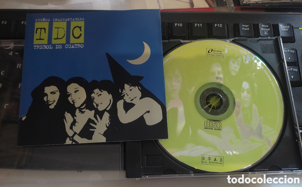 CDs de m&uacute;sica: TREBOL DE CUATRO - SUE&Ntilde;OS INALCANZABLES CD 1997 - Foto 1