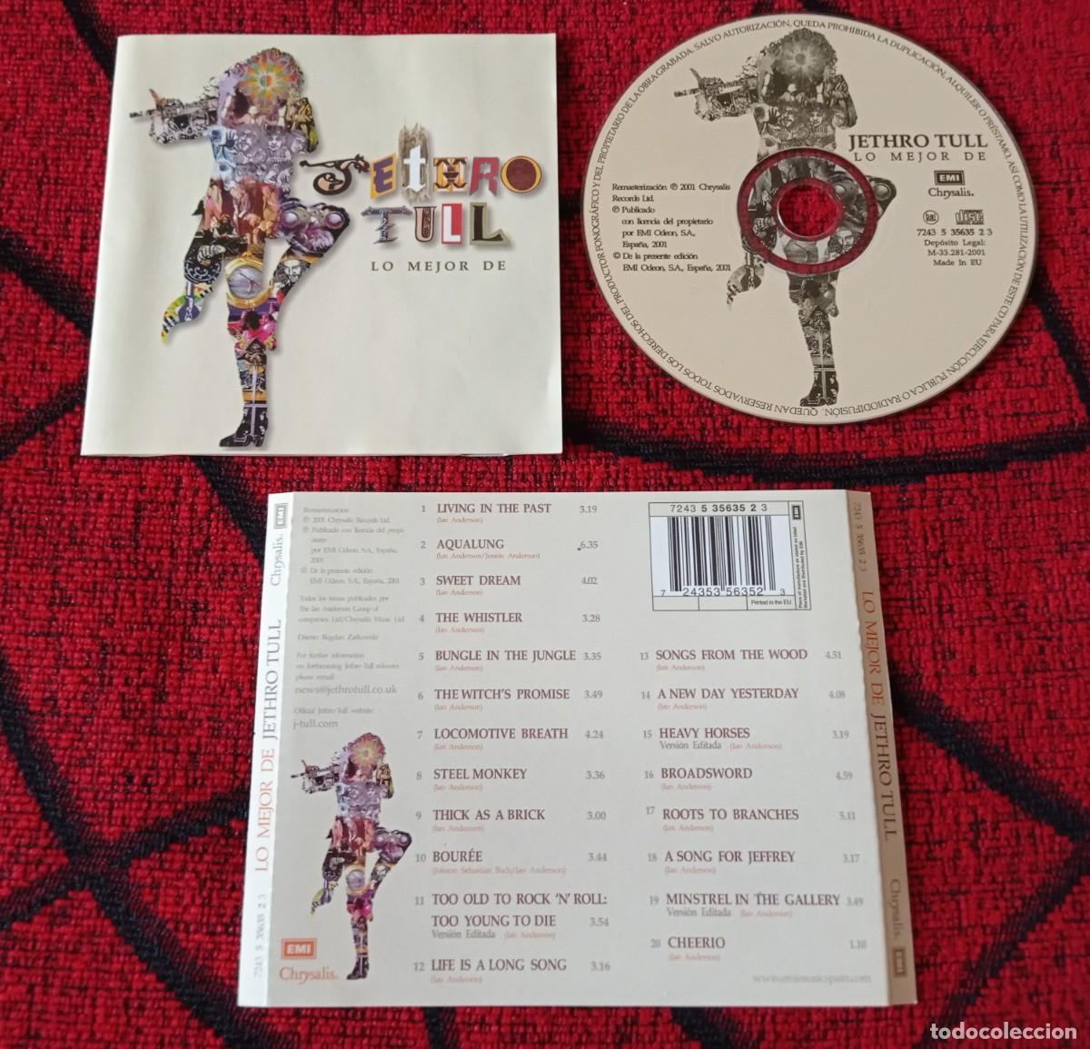 CDs de m&uacute;sica: JETHRO TULL ** Lo Mejor De ** CD ORIGINAL 2001 - Foto 1