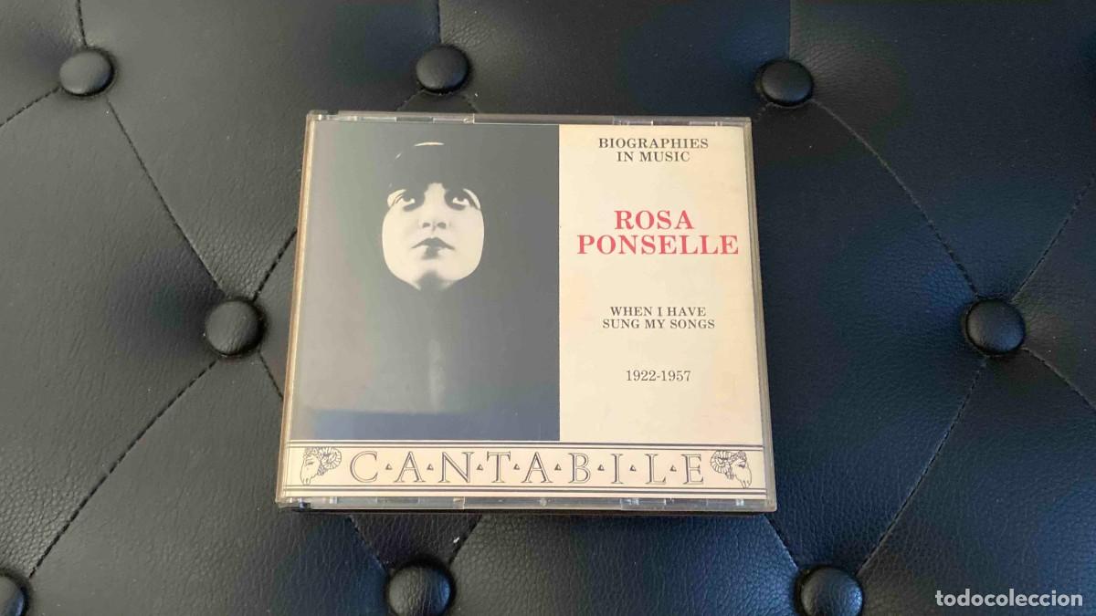 Musik-CDs: Doble CD. Rosa Ponselle. When i have sung my songs