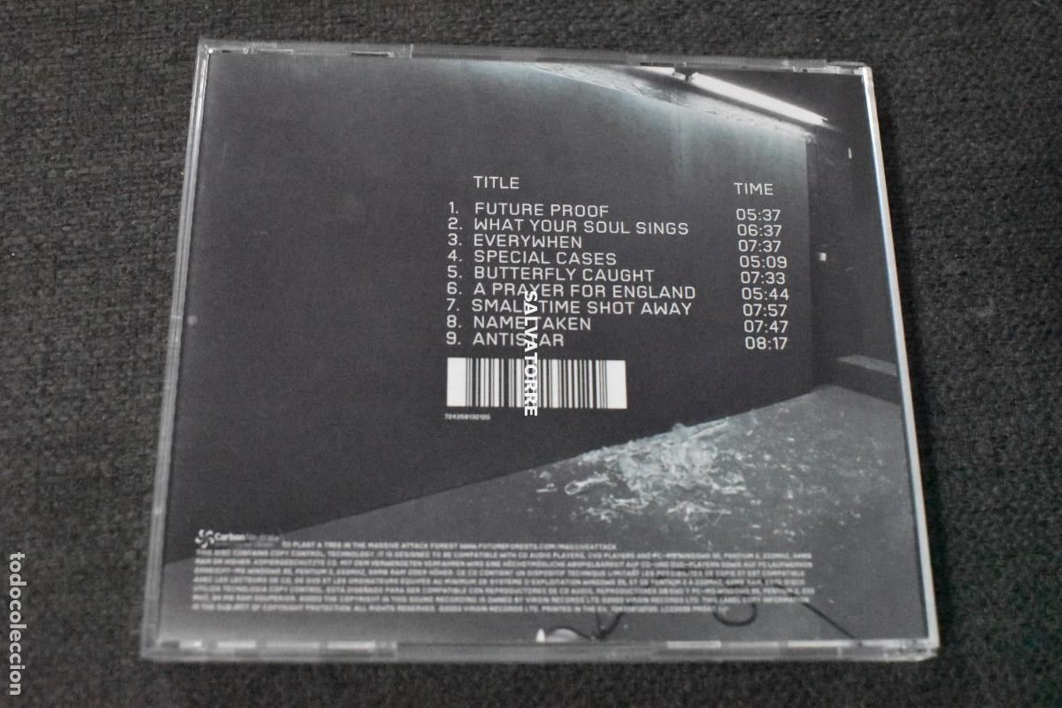 CDs de m&uacute;sica: MASSIVE ATTACK 100TH WINDOW 724358132120 - Foto 4