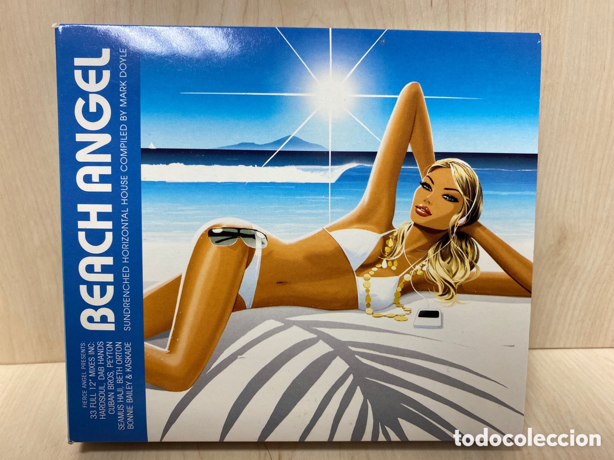 CDs de m&uacute;sica: Fierce Angel Presents Beach Angel (3xCD, Comp) - Foto 1