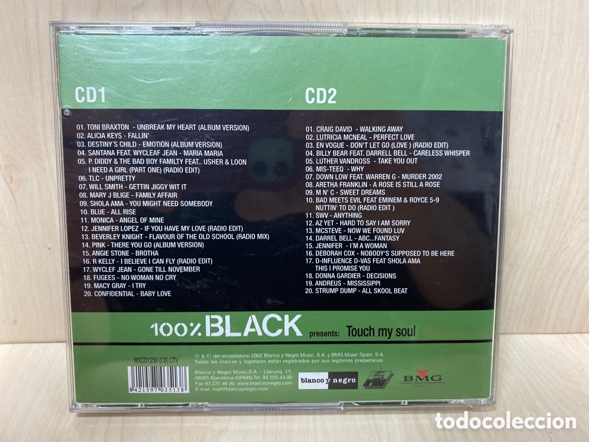 CDs de m&uacute;sica: 100% Black Sexto Volumen (2xCD, Comp) - Foto 2