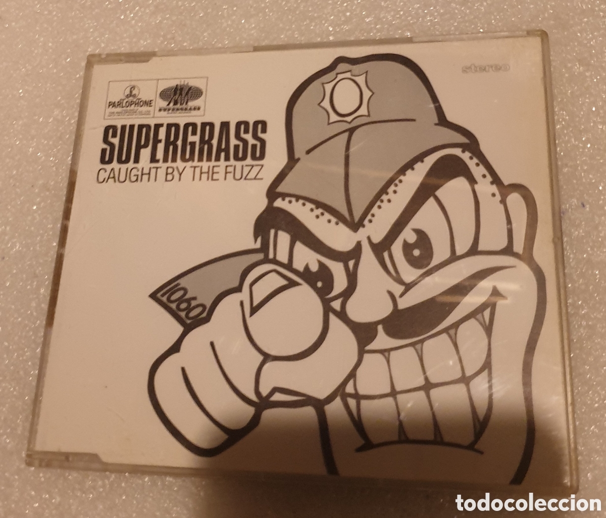 CDs de m&uacute;sica: Supergrass - caught by the fuzz. Cd single - Foto 1