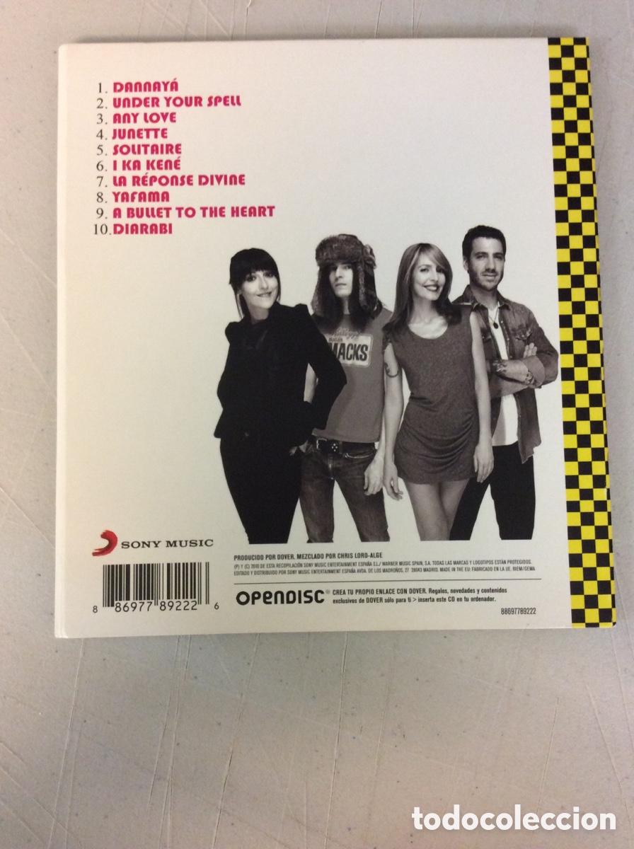 CDs de m&uacute;sica: Dover. I ka ken&eacute;. - Foto 2