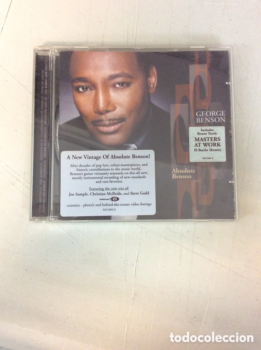 CDs de m&uacute;sica: George Benson. Absolute Benson. - Foto 1