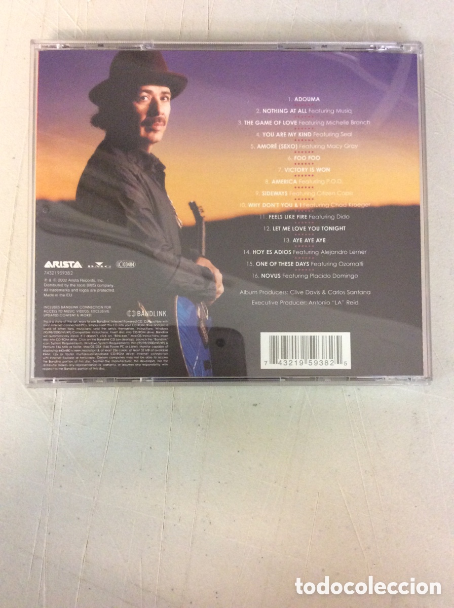CDs de m&uacute;sica: Santana. Shaman. - Foto 2