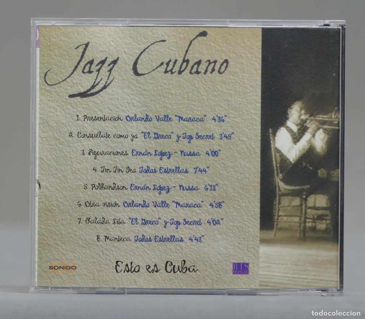 CDs de m&uacute;sica: CD. JAZZ CUBANO. 10 - Foto 2