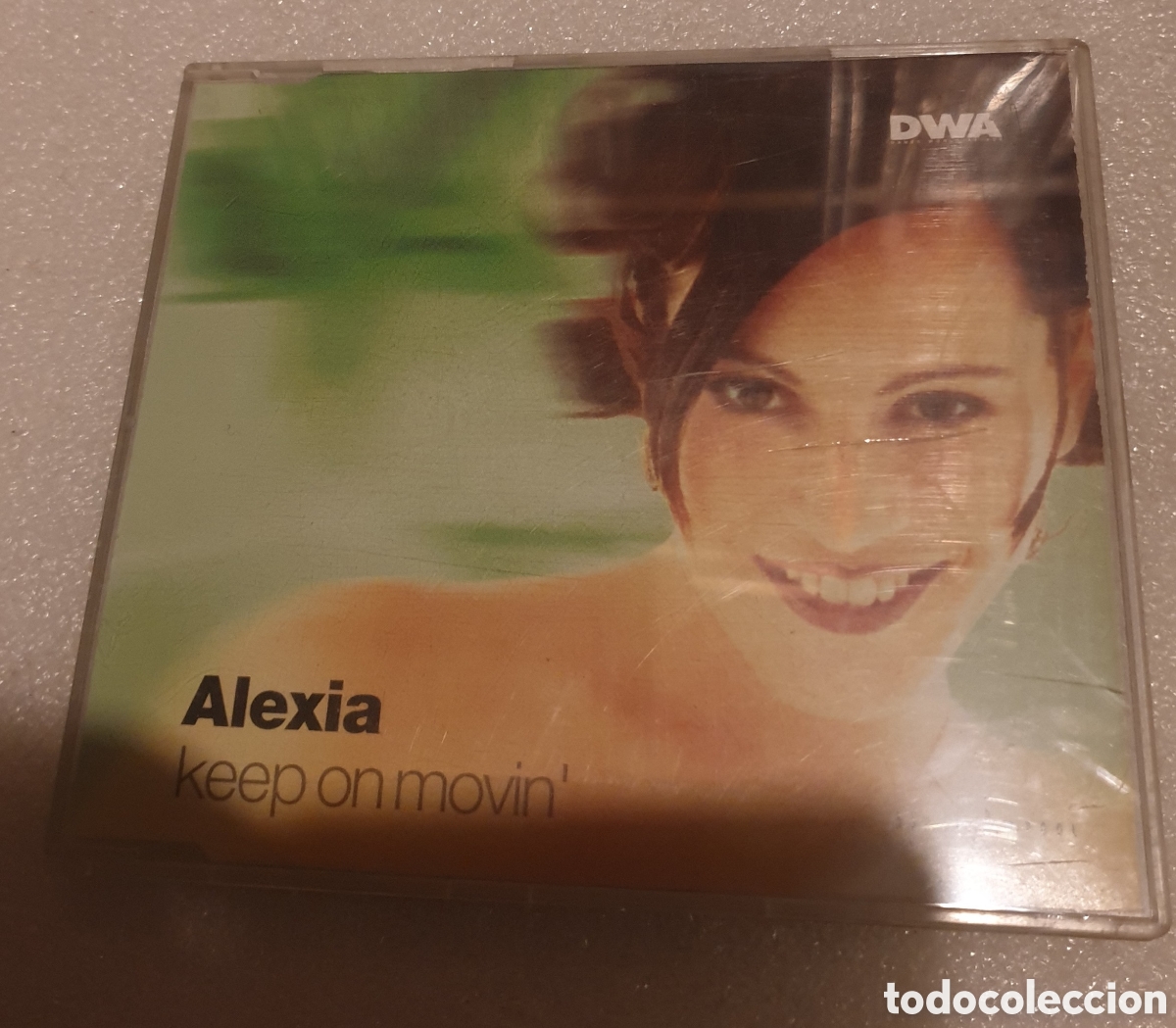 CDs de m&uacute;sica: Alexia - keep on movin. Cd single - Foto 1
