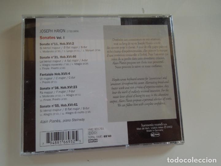 CDs de m&uacute;sica: JOSEPH HAYDN - SONATES VOL - ALAIN PLANES- CD - Foto 2