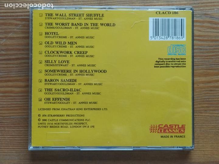 CDs de m&uacute;sica: CD 10CC - SHEET MUSIC (223w) - Foto 2