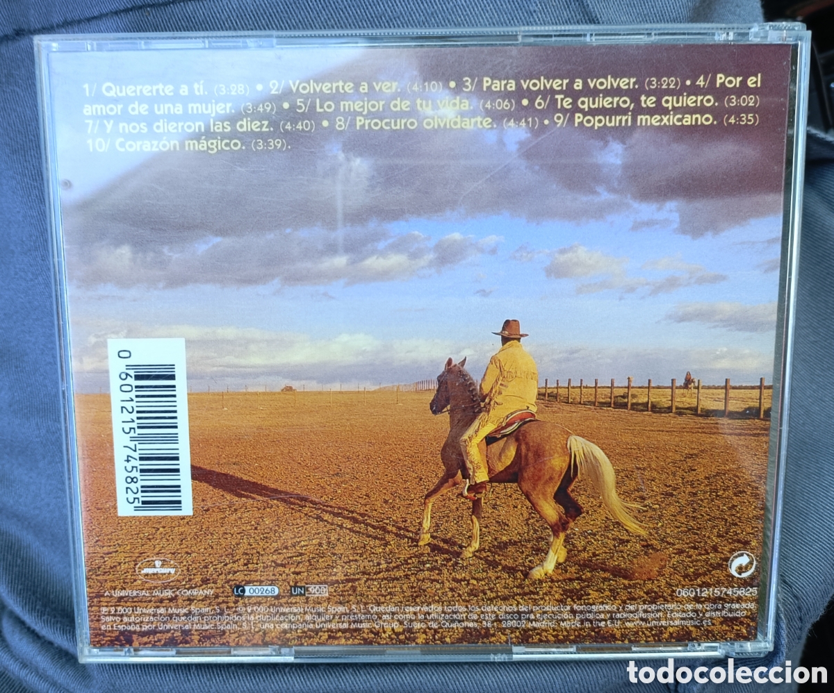 CDs de m&uacute;sica: CD Bert&iacute;n Osborne (Sabor a M&eacute;xico/ - Foto 2