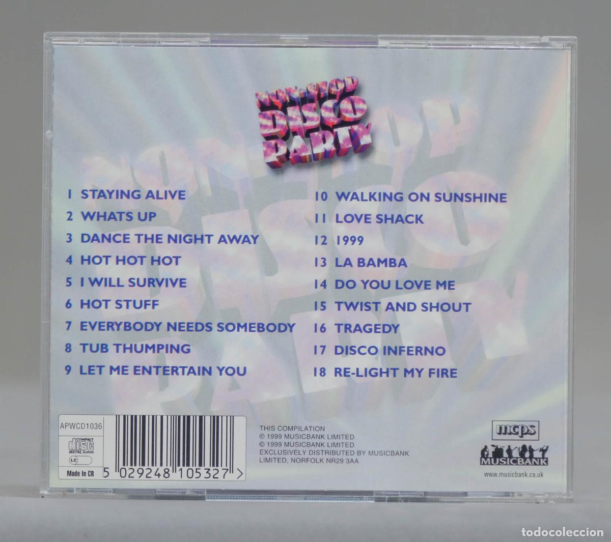 CDs de m&uacute;sica: CD. NON STOP DISCO PARTY - Foto 2