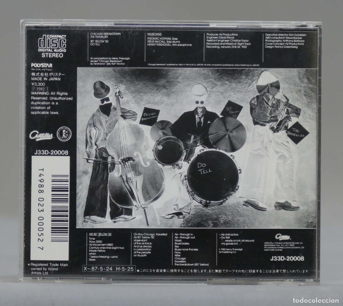 CDs de m&uacute;sica: CD. Air &ndash; 80 Below &acute;82 - Foto 2