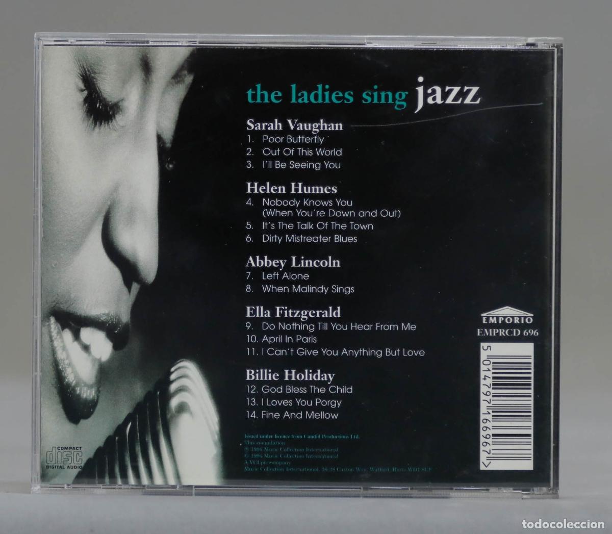 CDs de m&uacute;sica: CD. Various &ndash; The Ladies Sing Jazz - Foto 2