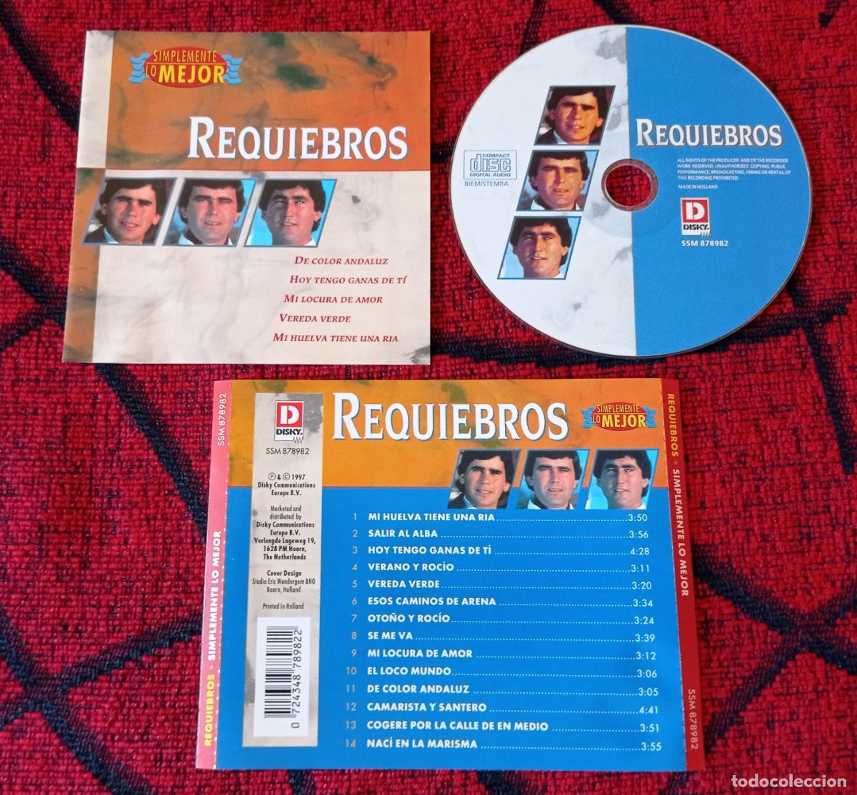 CDs de m&uacute;sica: REQUIEBROS ** Simplemente Lo Mejor ** CD ORIGINAL 1997 - Foto 1
