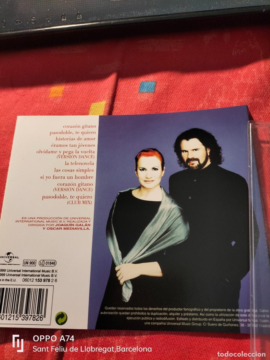 CDs de m&uacute;sica: RAR CD. PIMPINELA. CORAZ&Oacute;N GITANO - Foto 2