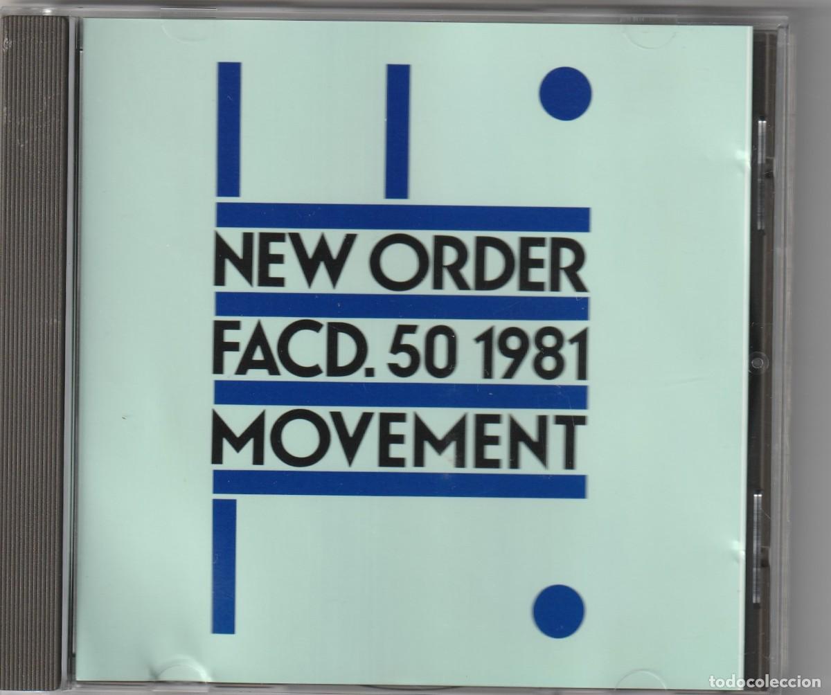 CDs de m&uacute;sica: NEW ORDER - MOVEMENT (CD LONDON 1993) - Foto 1