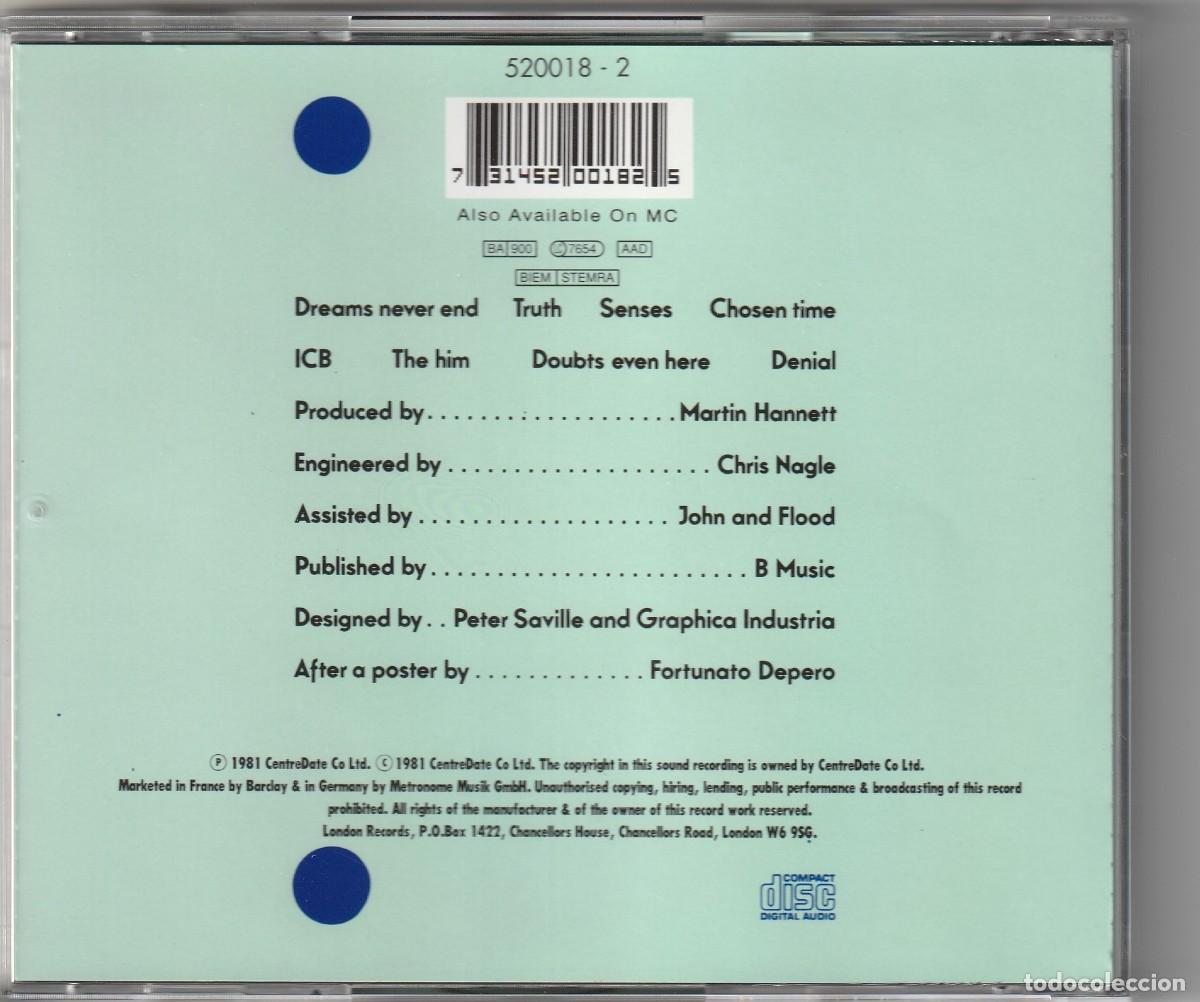 CDs de m&uacute;sica: NEW ORDER - MOVEMENT (CD LONDON 1993) - Foto 2