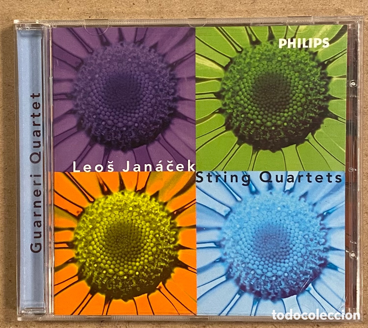 CDs de m&uacute;sica: CD. LEO&Scaron; JAN&Aacute;ČEK STRING QUARTETS GUARNERI QUARTET (PHILIPS CLASSICS 1998). - Foto 1