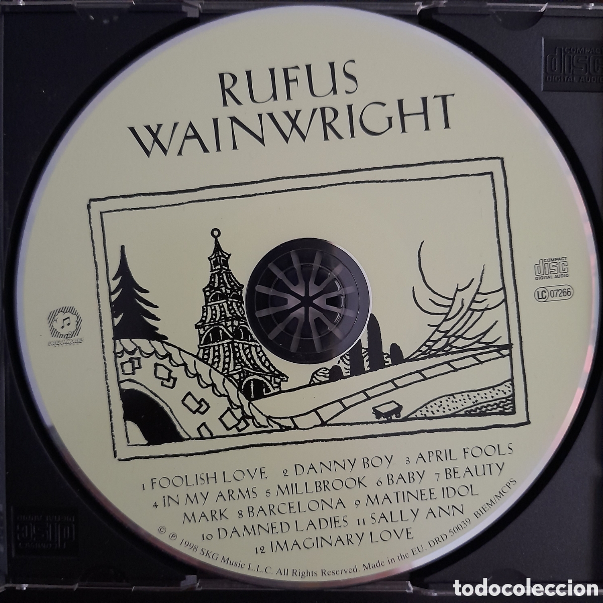 CDs de m&uacute;sica: Rufus Wainwright &ndash; Rufus Wainwright. CD, Album, Reissue - Foto 3