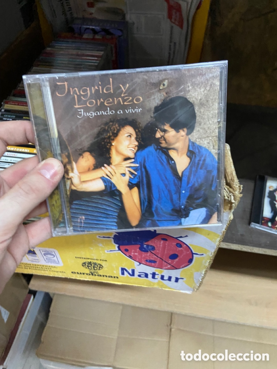 CDs de m&uacute;sica: Cd ingrid y lorenzo, jugando a vivir - Foto 1