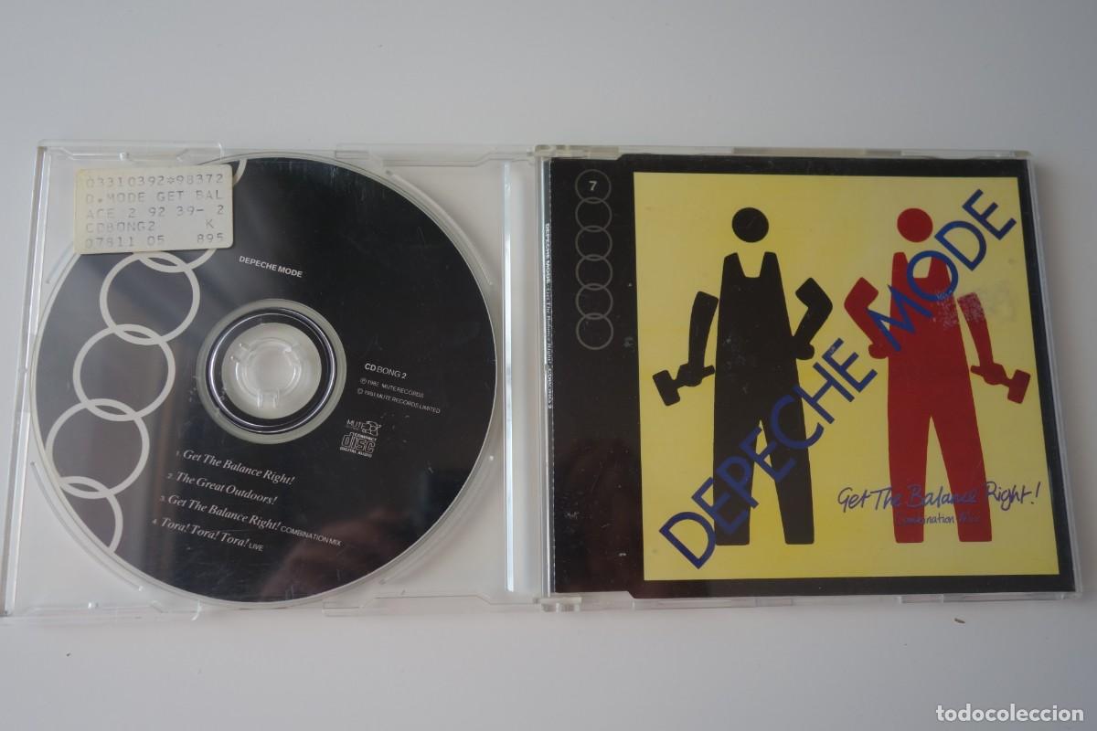 CDs de m&uacute;sica: DEPECHE MODE: Get The Balance Right. CD SINGLE. 4 TEMAS - Foto 1