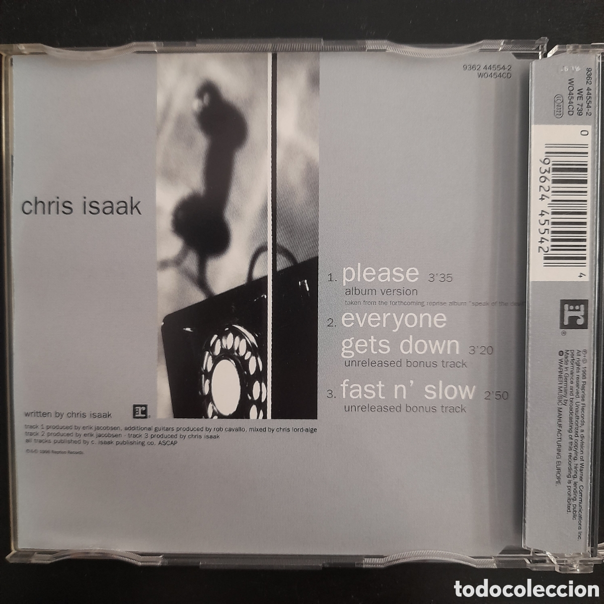 CDs de m&uacute;sica: Chris Isaak &ndash; Please. 1998, Europa. CD, HDCD, Single - Foto 2