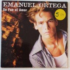 CDs de Música: EMANUEL ORTEGA – SE FUE EL AMOR | SINGLE PROMO EN CARTÓN | EPIC – 664617 1 | 1997 ESPAÑA